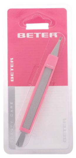 Beter Corta-cut&iacute;culas con Empuja pieles y Lima 12 cm