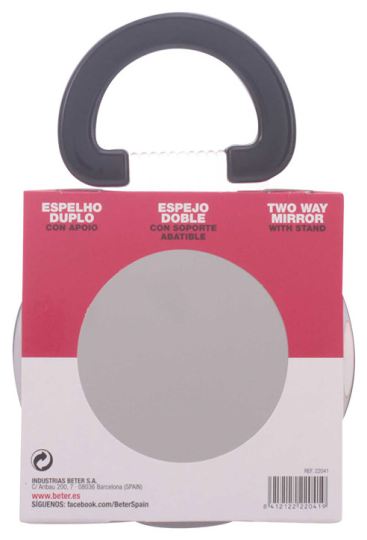 Beter Espejo doble Normal y Aumento 12,5 cm