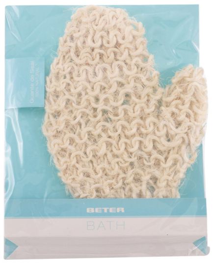 Beter Manopla de ba&ntilde;o sisal 100% natural