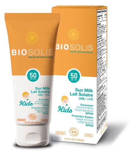 Leche Solar Facial Y Corporal Para Ni&ntilde;os Spf50 100 ml.
