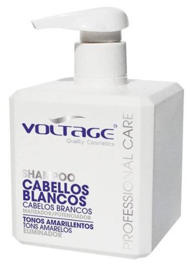 Voltage Cosmetics Champ&uacute; Cabellos Blancos 500 ml