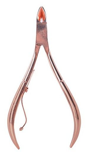 Alicate Curvado Punta Pink Bronze fina pico 9mm 10,2 cm