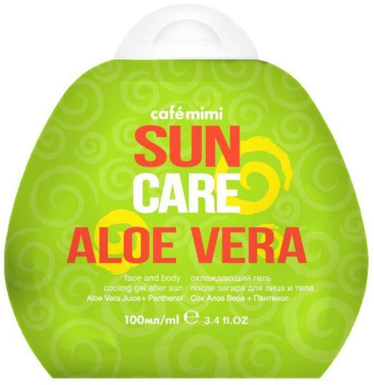 Gel Aftersun Rostro y Cuerpo Refrescante con aloe vera 100 ml
