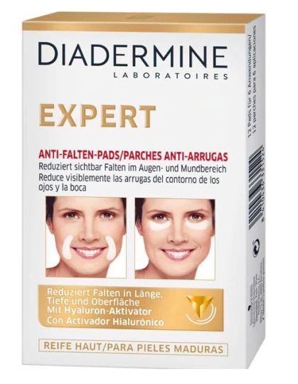 Diadermine Parches Expert Anti-Arrugas 6 Unidades