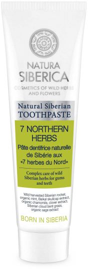 Natura Siberica Pasta de dientes 7 hierbas del norte 100g