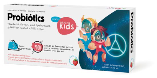 Probiotics Infantil 7 Viales Extempor&aacute;neos Bebibles x 10 ml