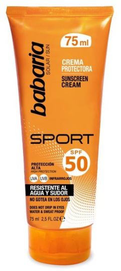 Babaria Solar Sport Facial Crema Fp50 de 75 ml