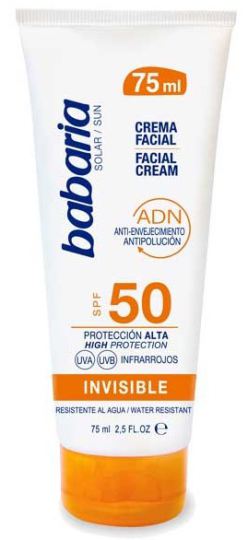 Babaria Solar Facial Invisible Fp50 de 75 ml