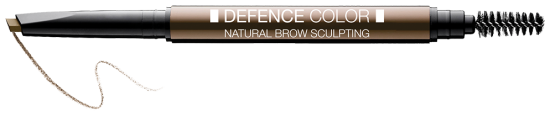 Defence Color Natural Sculpting Eyebrow liner n&deg;402 Chatain