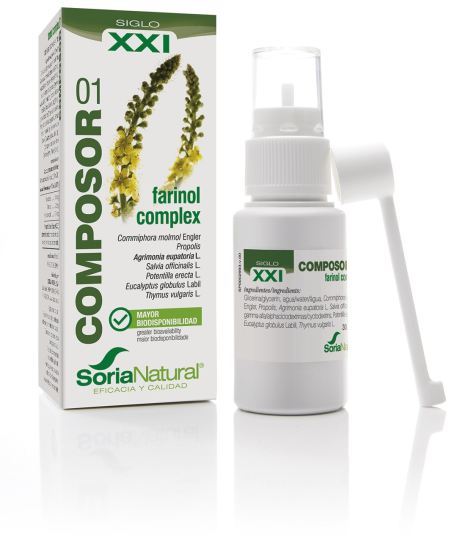 Soria Natural Compositor 1 Complejo de Farinol 30 ml
