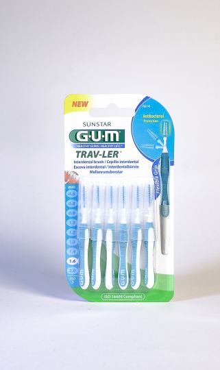 Sunstar Gum Cepillo Interdental 1.6 mm Trav-ler 6 uds
