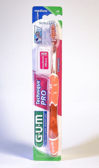 Sunstar Gum Cepillo Dental medio technique Pro compacto