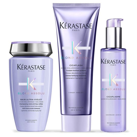 K&eacute;rastase Pack Blond Absolu Ba&ntilde;o ultravioleta + cicaflash + cicaplasme