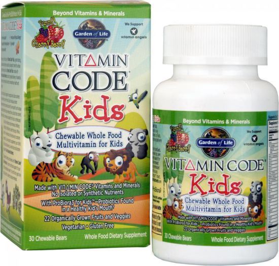 Vitamin Code Kids Multivitamin Cherry Berry 30 osos masticables