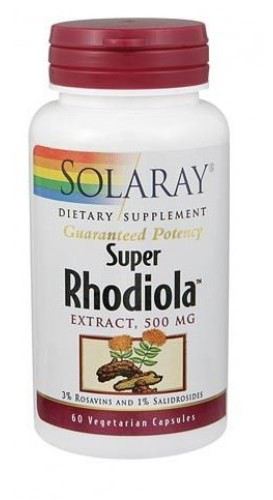Solaray Super Rhodiola 60 C&aacute;psulas