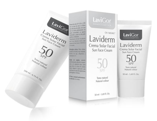 Lavigor Crema Solar Facial SPF 50 Tubo de 50 ml