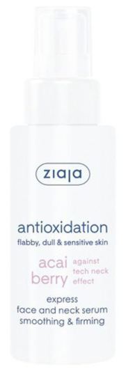 Ziaja Serum Concentrado Antioxidante para Rostro y Cuello Acai 50 ml
