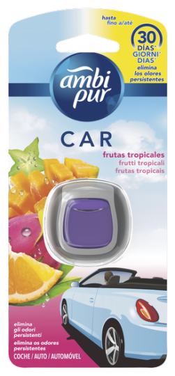 Ambi Pur Ambientador de Clip para Coche 2 ml