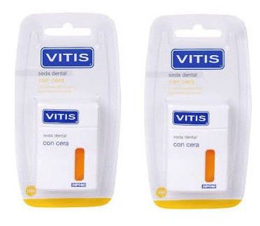 Vitis Duplo Seda Dental con Cera