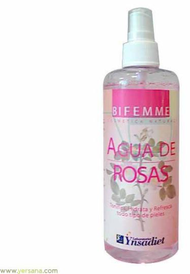 Ynsadiet Agua De Rosas 250Ml. Biofemme