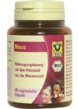 Maca bio pura, 80 c&aacute;psulas