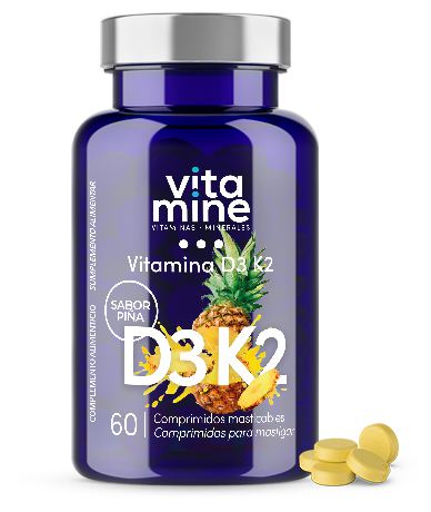 Herbora Vitamina D3+K2 500 mg 60 comprimidos