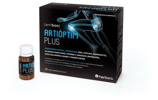 Herbora Artioptim Plus 20 Ampollas Bebibles