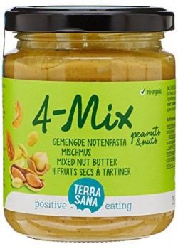 Terrasana 4Mix Crema de Frutos Secos con Cacahuete 250 gr