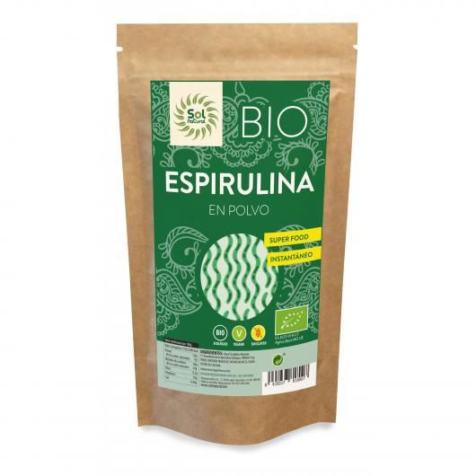 Sol Natural Espirulina en Polvo Bio 125 gr