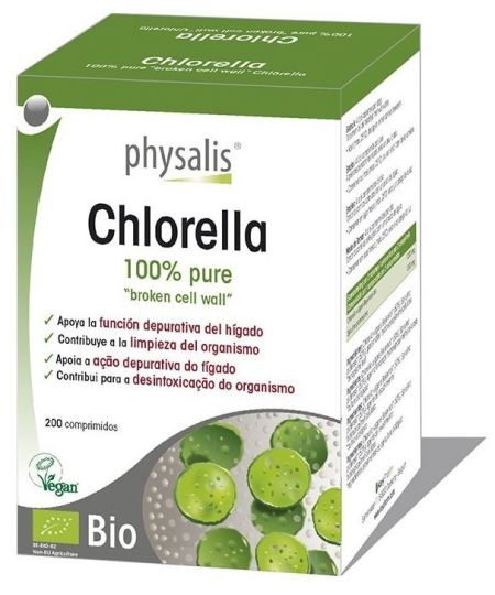 Physalis Chlorella Bio 200 comprimidos