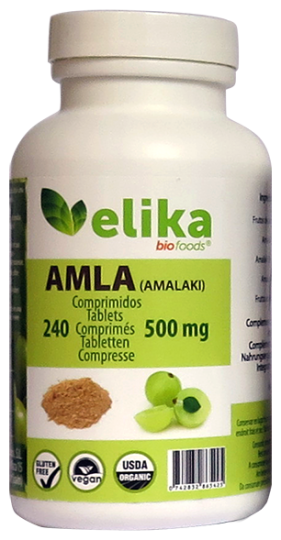 Elikafood Amla 240 comprimidos 500 mg