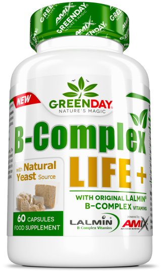 Amix Linea Greenday Greenday B-Complex Life+ 60 C&aacute;psulas