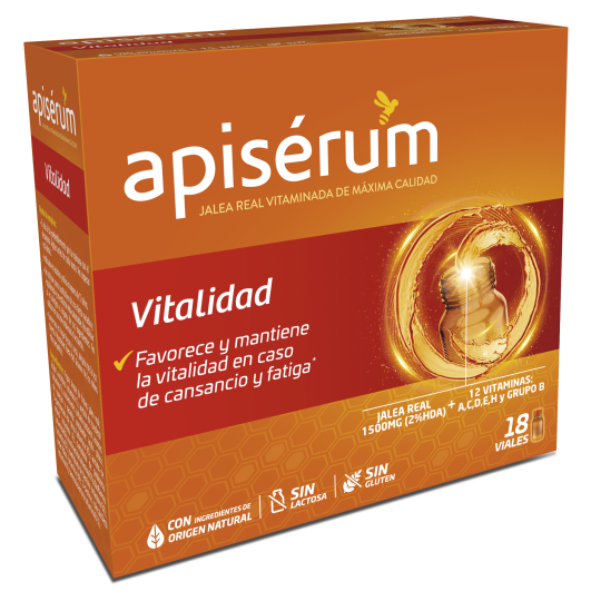 Apis&eacute;rum Apiserum Vitalidad 18 Viales