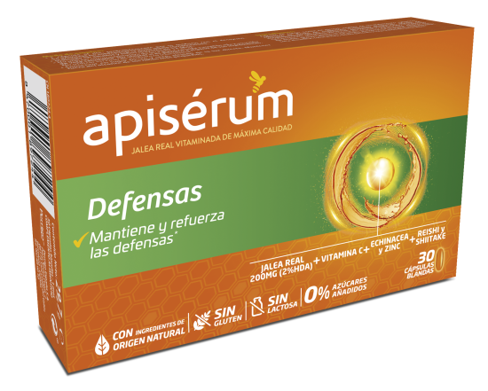 Apis&eacute;rum Apiserum Defensas 30 C&aacute;psulas
