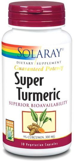 Solaray Super Turmeric 30 C&aacute;psulas Vegetales