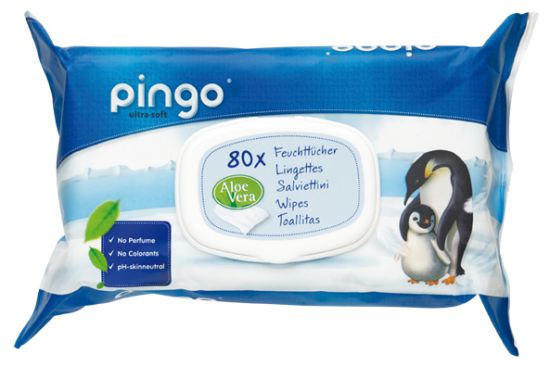 Toallitas Ecológicas sin Perfume 80 uds Toallitas Ecológicas sin Perfume 80 uds