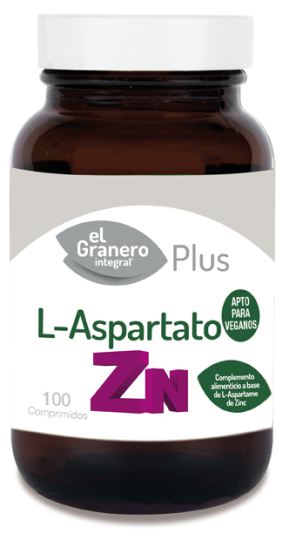 El Granero Integral L-aspartato de zinc 100 comprimidos