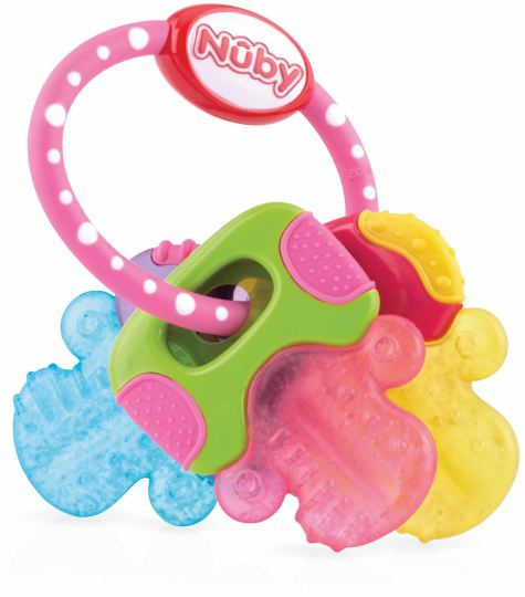 Nuby Mordedor en forma de llaves P&ucirc;rICE + 3m