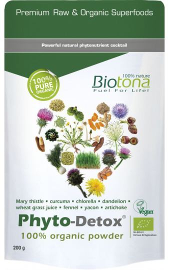 Biotona Polvo Org&aacute;nico Phytodetox 200 gr