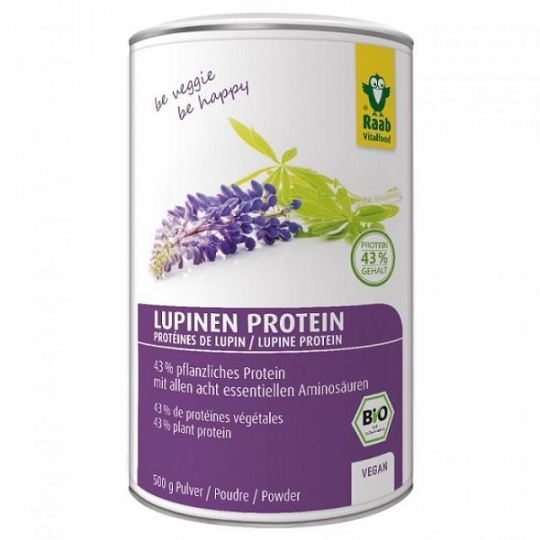 Raab Prote&iacute;na de lupino bio en polvo 500g