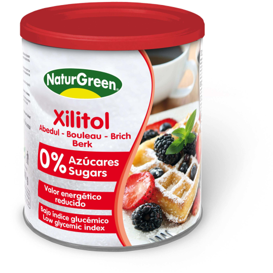 Naturgreen Az&uacute;car de Abedul (Xilitol) Bote 500g