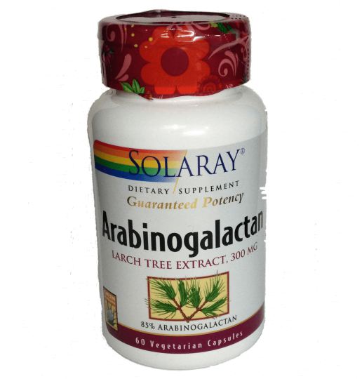 Solaray Arabinogalactano 60 C&aacute;psulas