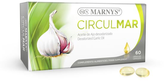 Marnys Circulmar Aceite de Ajo 150 C&aacute;psulas x 500 mg