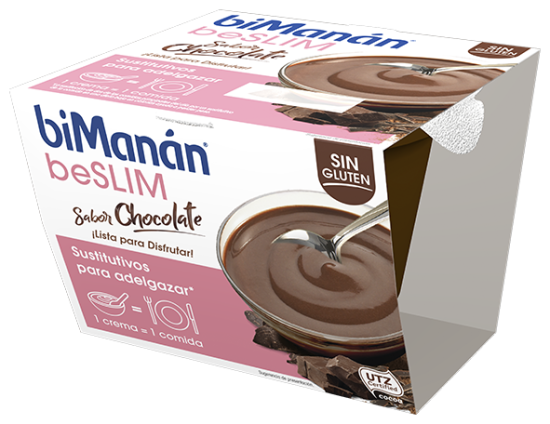 biMan&aacute;n beSlim Copa Chocolate 210 gr