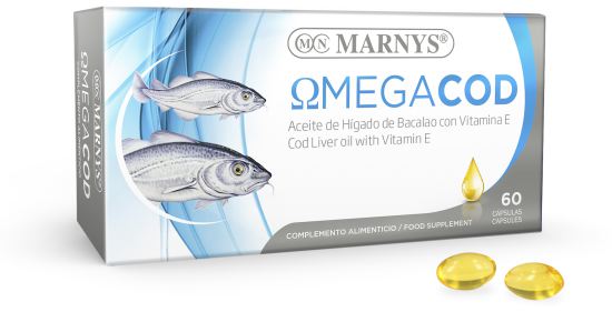 Marnys Omegacod Aceite Higado de Bacalao 60 perlas x 510 mg