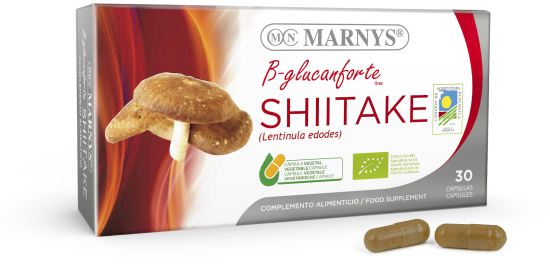 Marnys Shitake Bio 30 C&aacute;psulas Vegetales x 400 gr