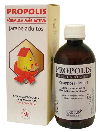 Herbofarm Propolis + H.alpinas Jarabe 200ml. Gricar