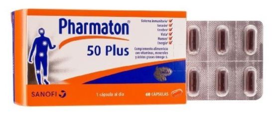 Pharmaton Pharmaton Plus 50 C&aacute;psulas