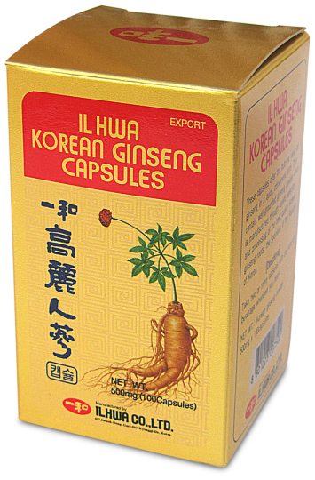 Ginseng Il Hwa C&aacute;psulas
