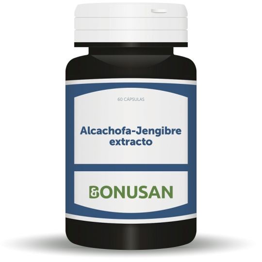 Bonusan Alcachofa de Jengibre Extracto 60 Capsulas